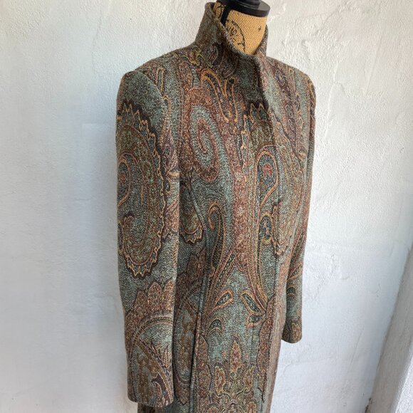 Carlisle Wool and Silk Vintage Coat - Picture 10 of 10